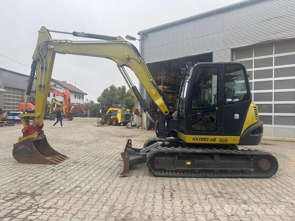 Kubota KX080-4@ Midi rýpadlá 7 t - 12 t