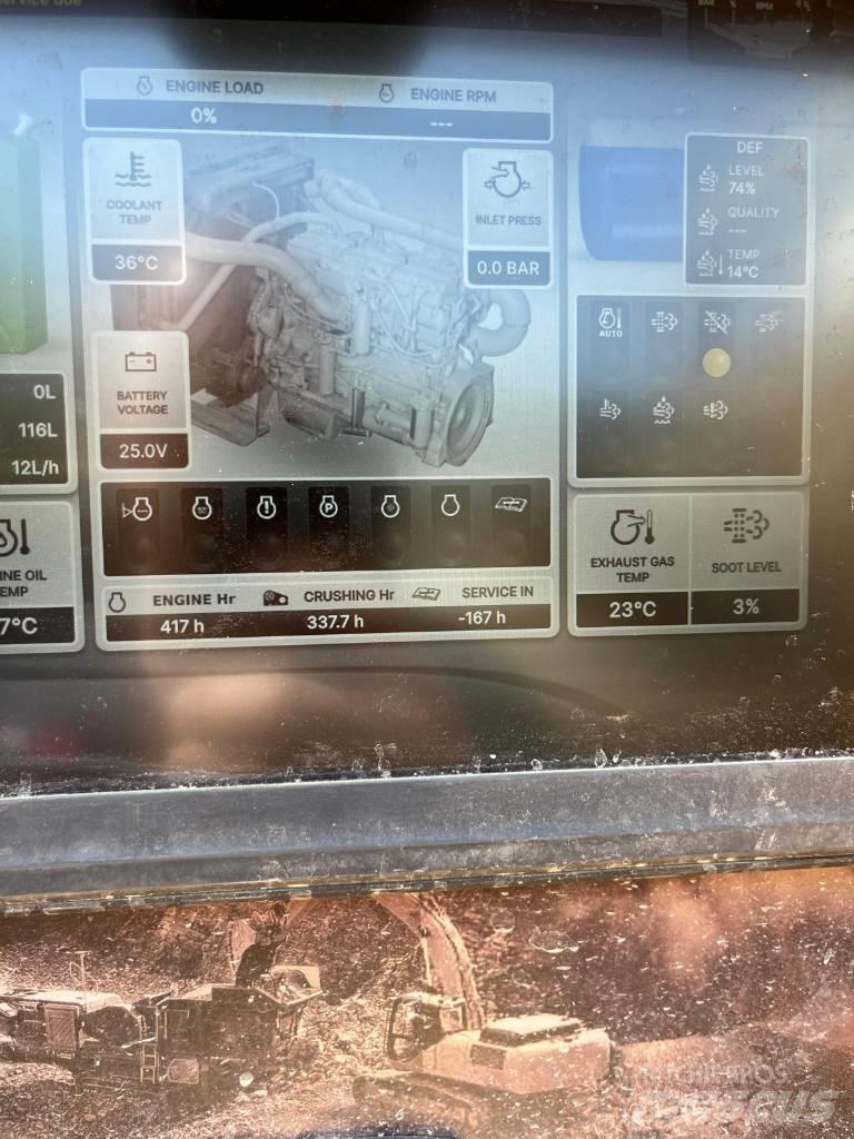 Tesab 500i Mobilné drviče