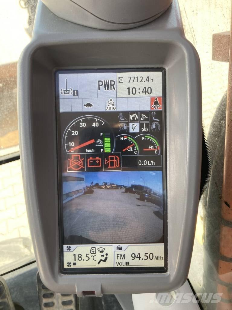 Hitachi ZX 170 W-6 Kolesové rýpadlá