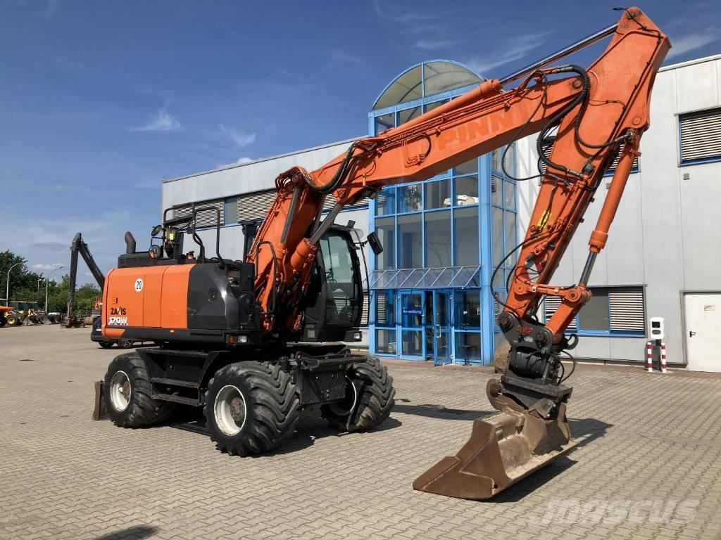 Hitachi ZX 170 W-6 Kolesové rýpadlá