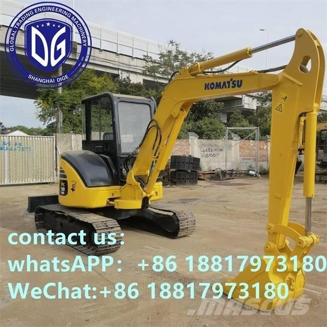 Komatsu PC 50 MR Mini rýpadlá < 7t