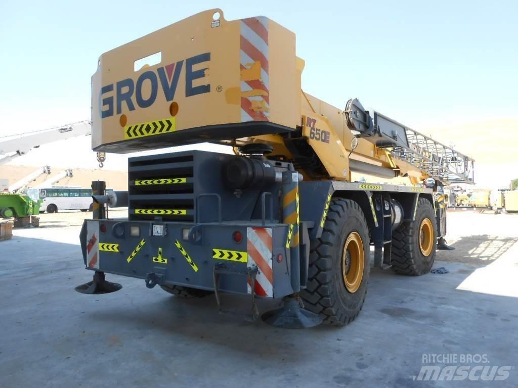 Grove RT 650 E Žeriavy pre ťažký terén