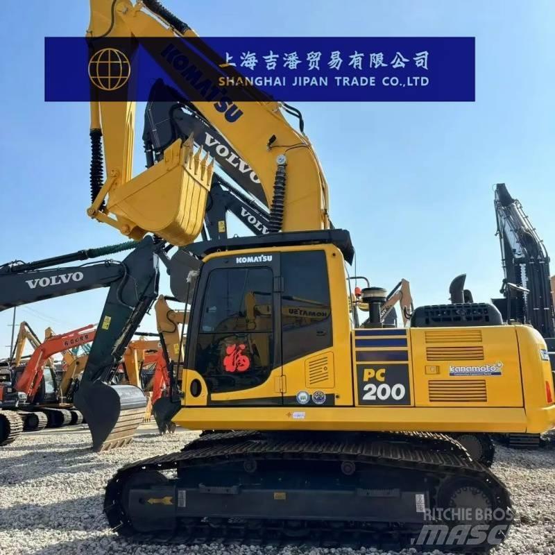 Komatsu PC 200 Pásové rýpadlá