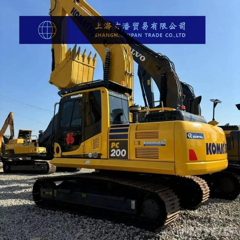 Komatsu PC 200 Pásové rýpadlá
