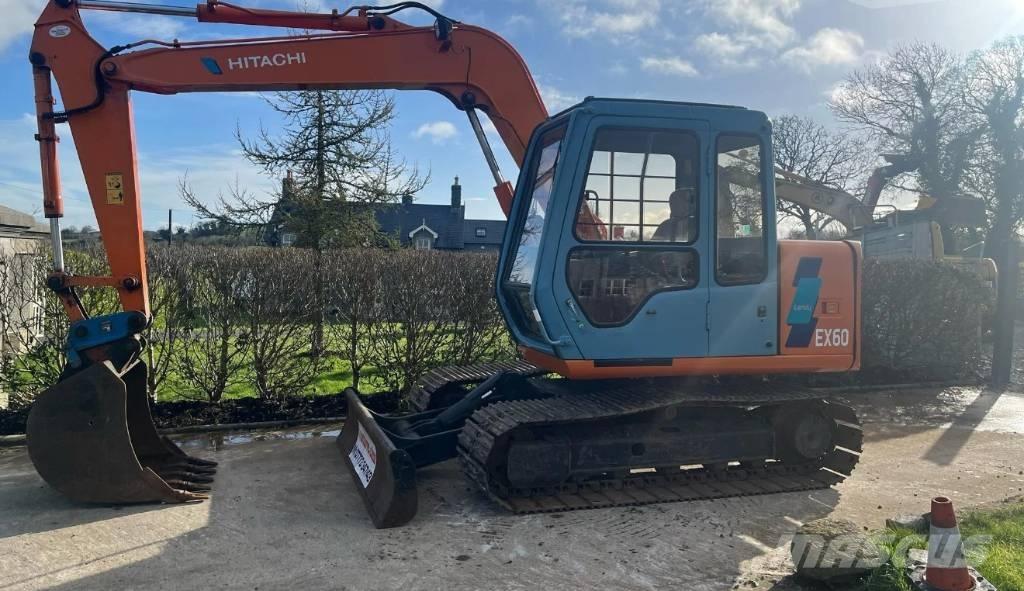 Hitachi EX 60-3 Midi rýpadlá 7 t - 12 t
