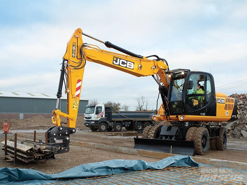 JCB JS175W Kolesové rýpadlá