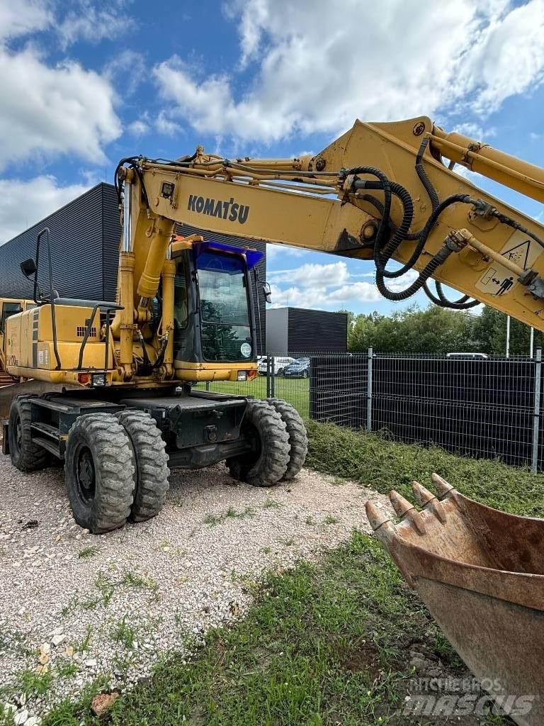 Komatsu PW 170 ES-6K Kolesové rýpadlá