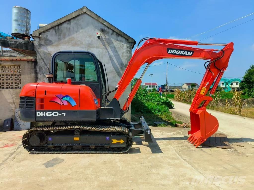 Doosan DH 60 Mini rýpadlá < 7t
