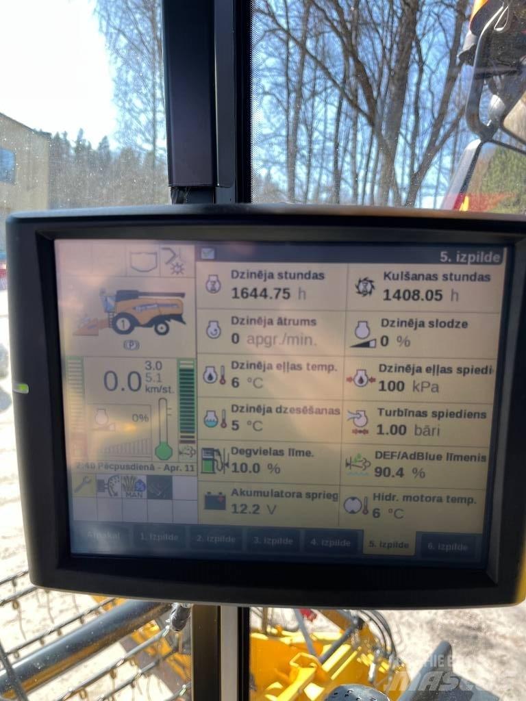 New Holland CX 6.80 Kombinované zberacie stroje