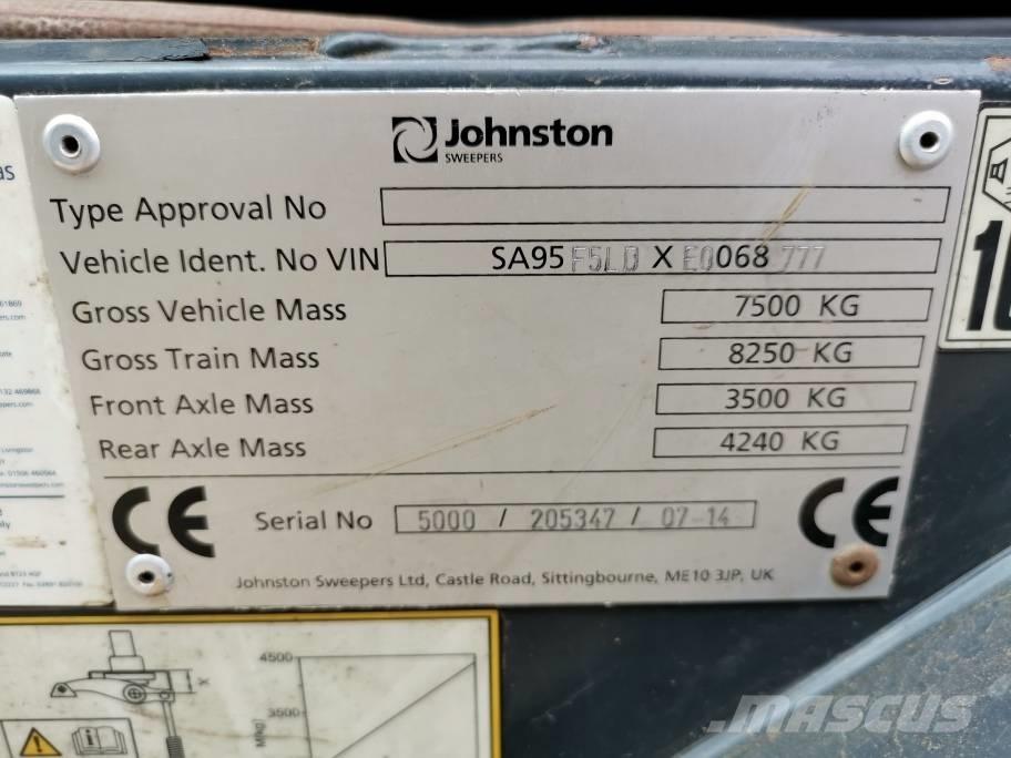 Johnston CX 400 Zametacie stroje