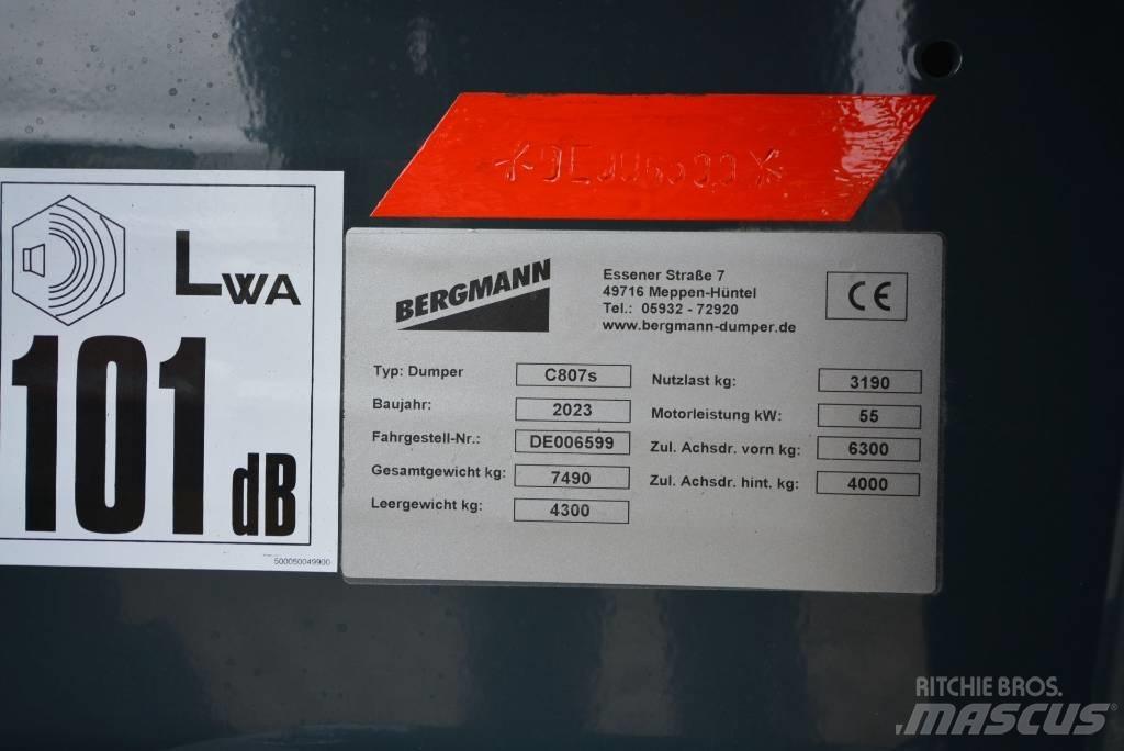 Bergmann C 807 s Kĺbové nákladné autá