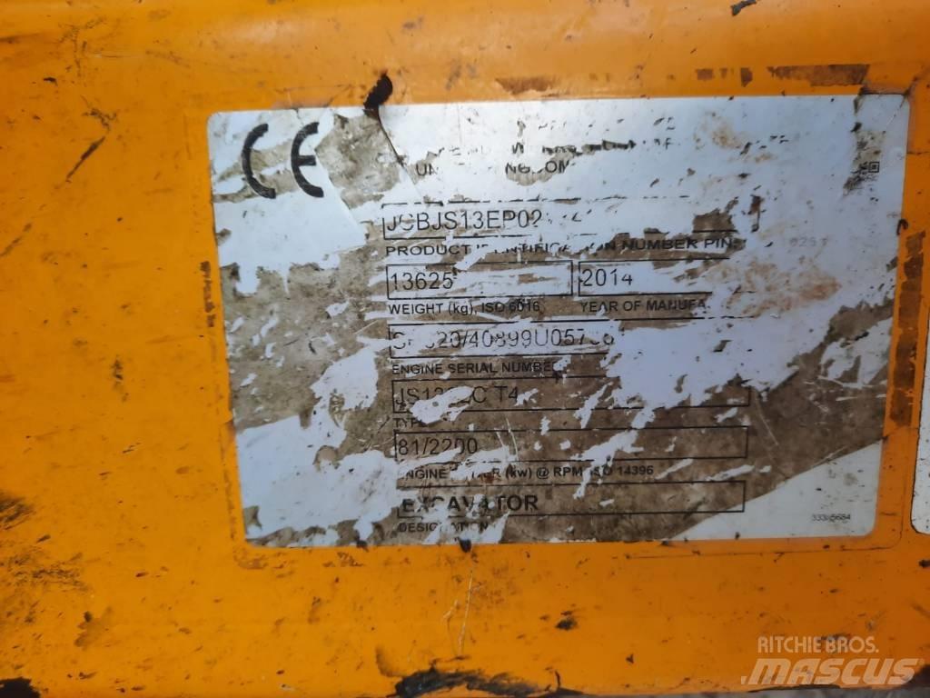 JCB JS 130 LC Pásové rýpadlá