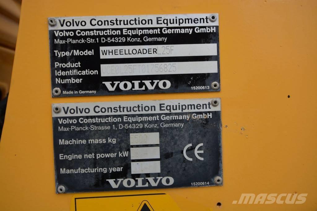 Volvo L 25 F Kolesové nakladače