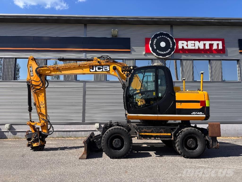 JCB JS 145 W Kolesové rýpadlá