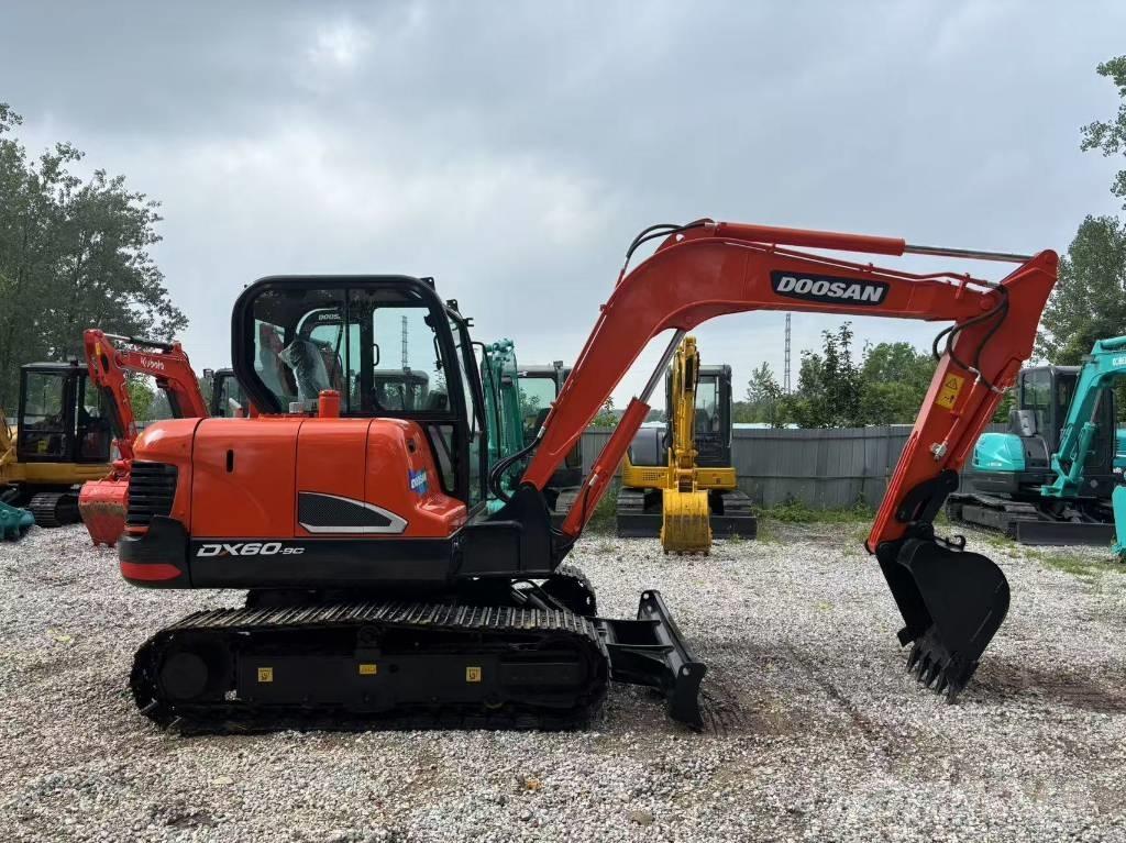 Doosan DX 60-9 C Mini rýpadlá < 7t