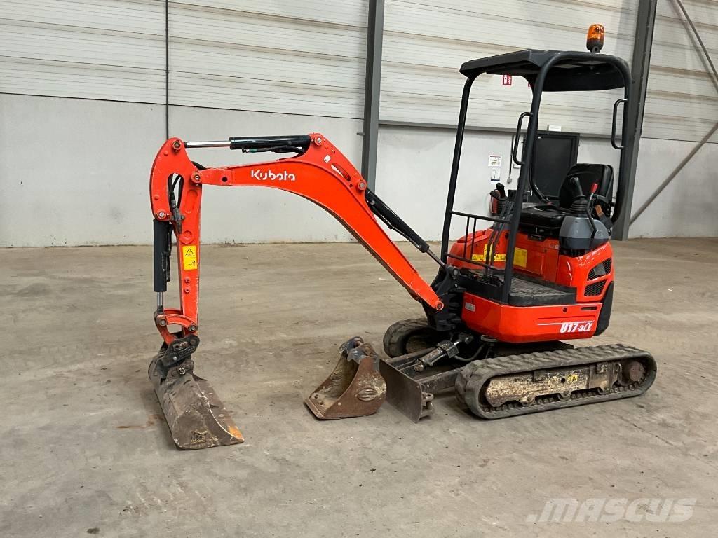 Kubota U 17-3 A Mini rýpadlá < 7t