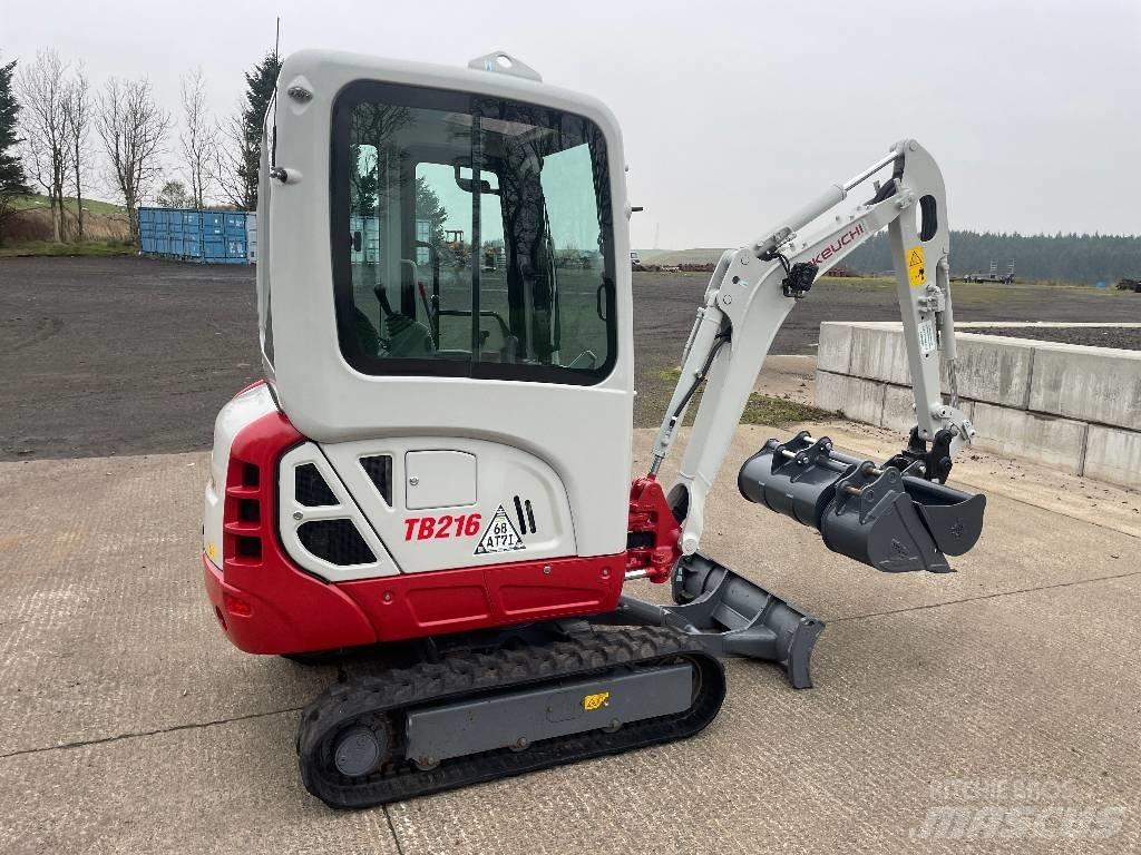Takeuchi TB 216 Mini rýpadlá < 7t