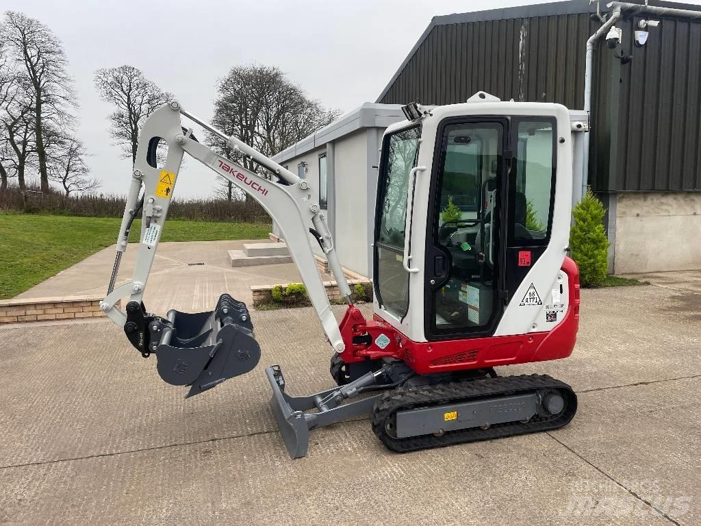 Takeuchi TB 216 Mini rýpadlá < 7t