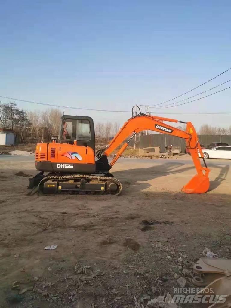 Doosan DH 55 Mini rýpadlá < 7t