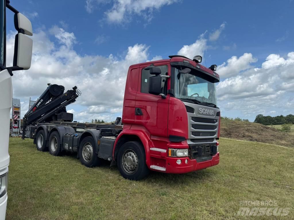 Scania R 490 Autožeriavy, hydraulické ruky