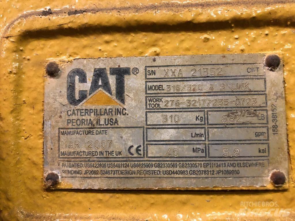 CAT 318 quick Hitch Ďalšie komponenty