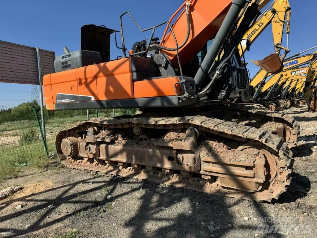Doosan 520LC-9C Pásové rýpadlá