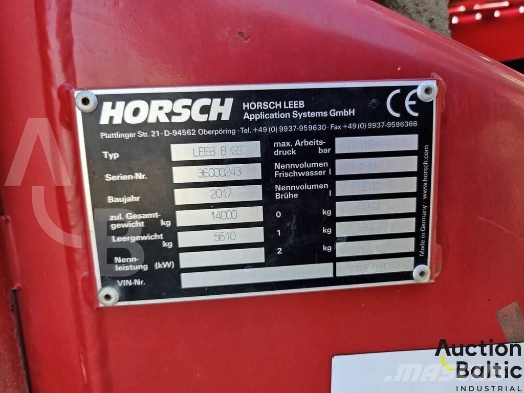 Horsch Leeb 8 GS Ťahané postrekovače