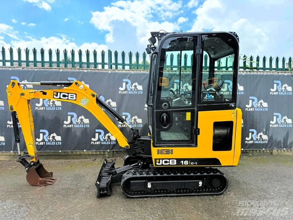 JCB 16 C-1 Mini rýpadlá < 7t