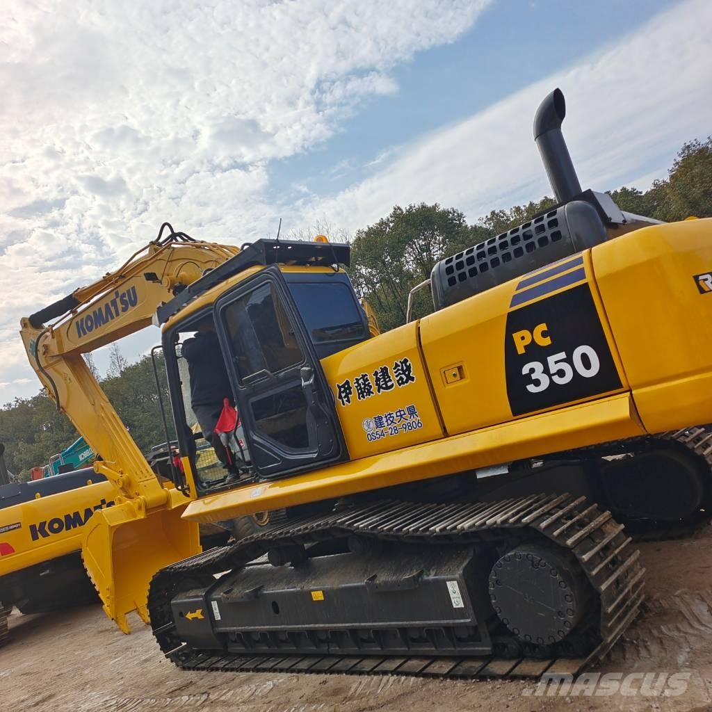 Komatsu PC 350 Pásové rýpadlá