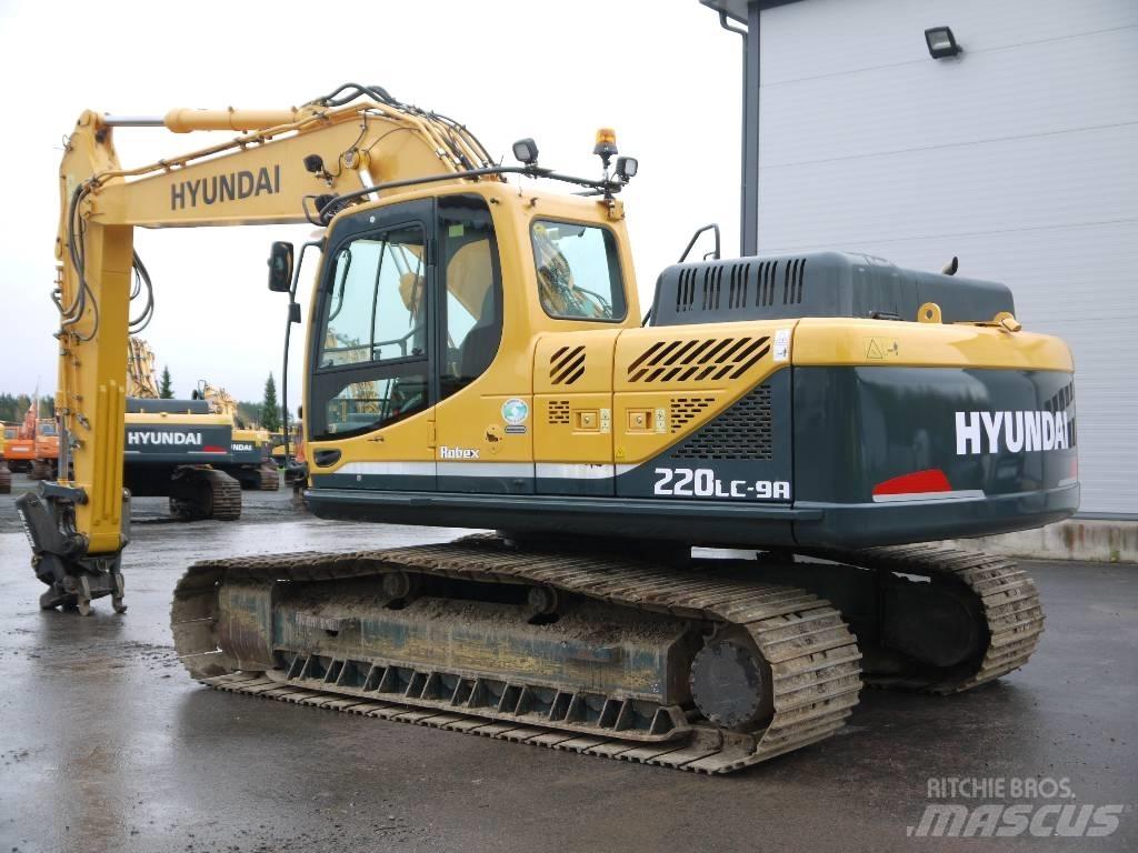 Hyundai R 220 LC-9A Pásové rýpadlá