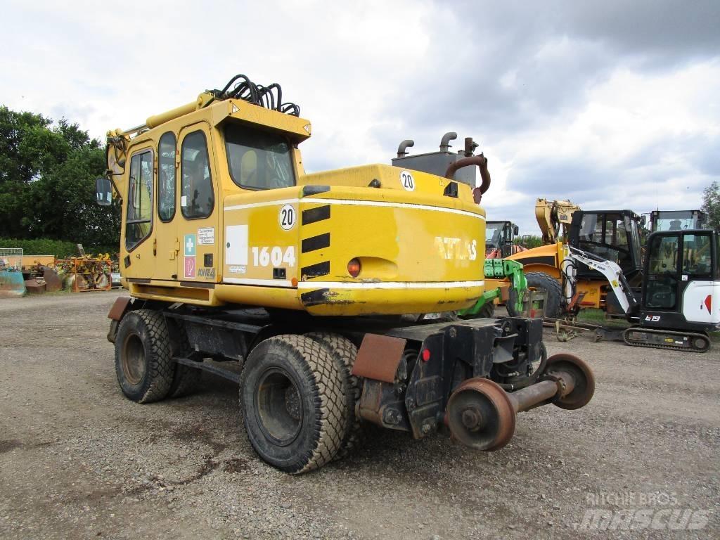 Atlas 1604 ZW Kolesové rýpadlá