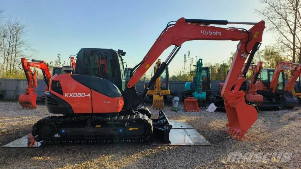 Kubota KX 080-4 Mini rýpadlá < 7t