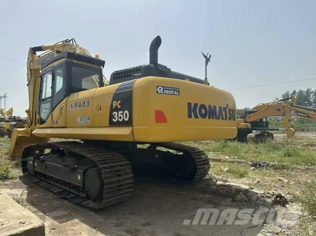 Komatsu PC 350 Pásové rýpadlá