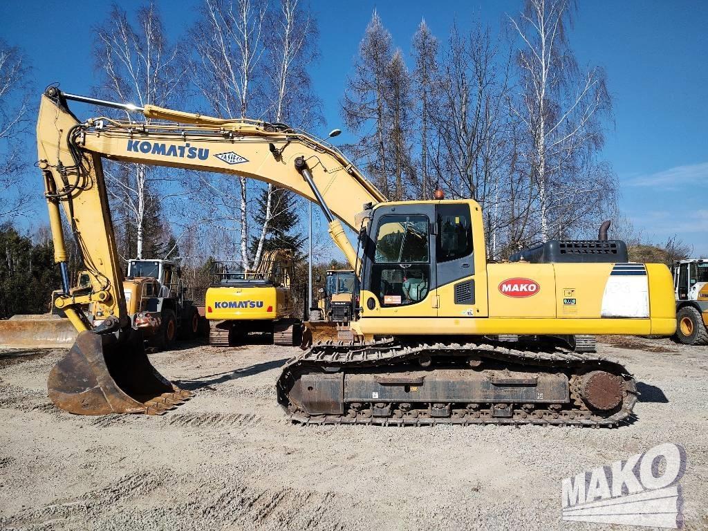 Komatsu PC 350 Pásové rýpadlá