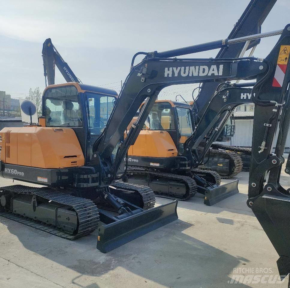 Hyundai HX 60PRO Pásové rýpadlá