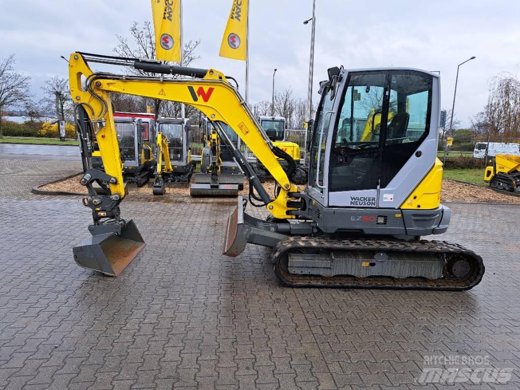 Wacker Neuson EZ50 Pásové rýpadlá