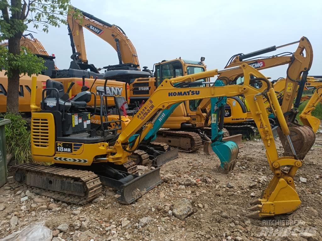 Komatsu PC 18MR Pásové rýpadlá