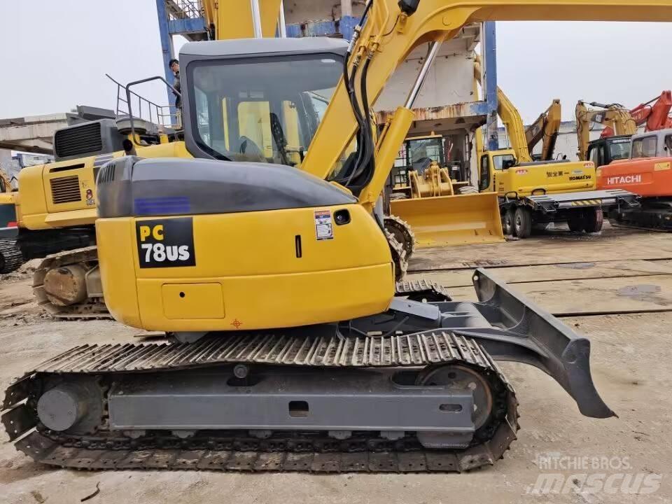 Komatsu PC78US Mini rýpadlá < 7t