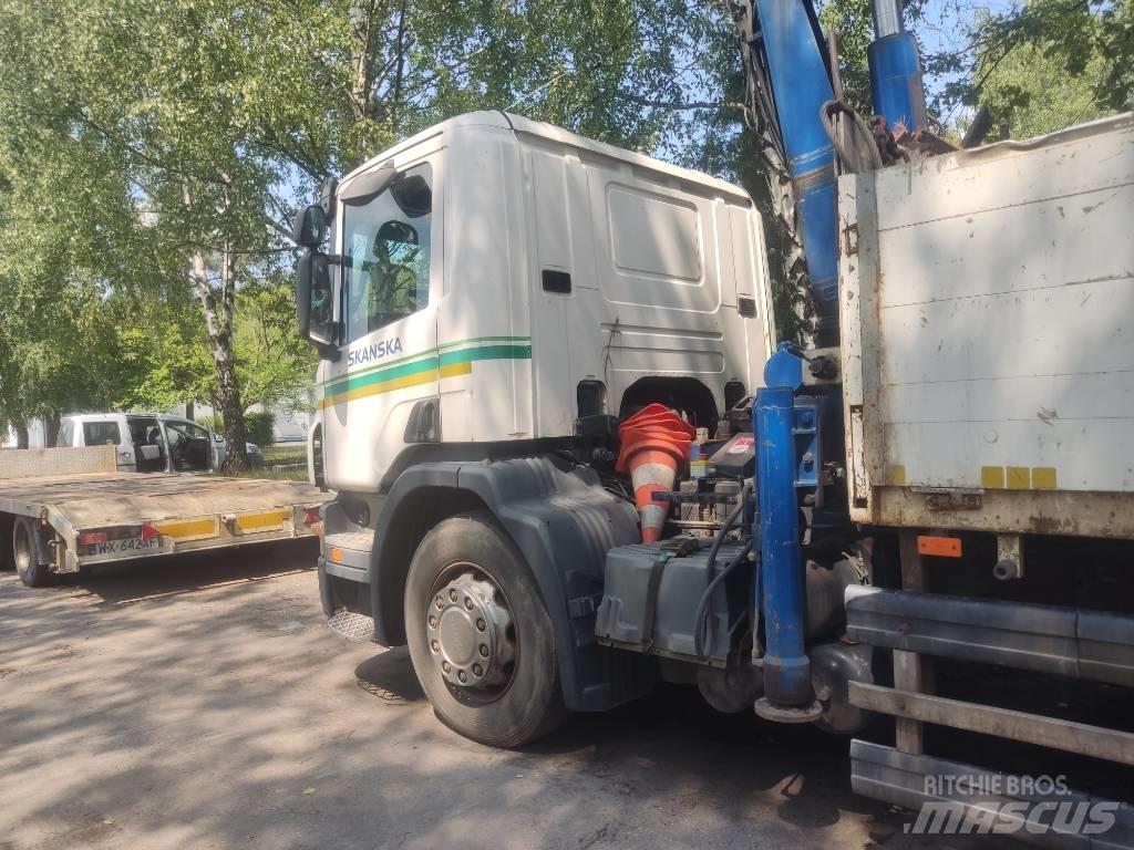 Scania P310 Autožeriavy, hydraulické ruky