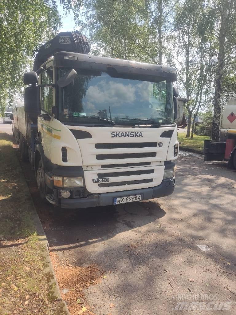 Scania P310 Autožeriavy, hydraulické ruky