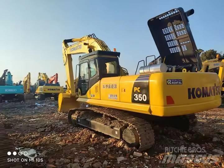 Komatsu PC350 Pásové rýpadlá