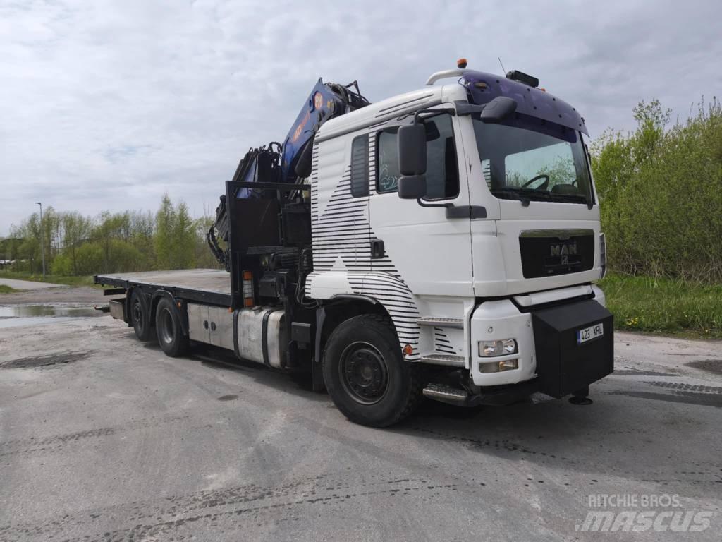 MAN TGA Autožeriavy, hydraulické ruky
