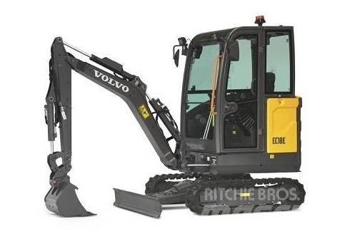 Volvo EC 18 E Mini rýpadlá < 7t