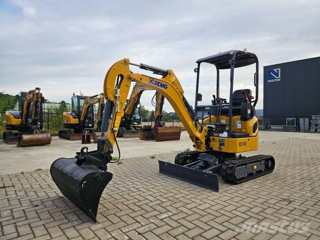 XCMG XE 18 E Mini rýpadlá < 7t