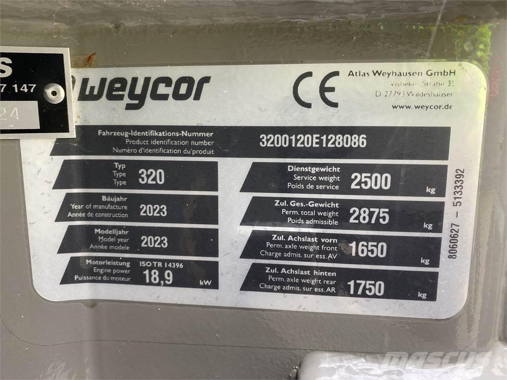 Weycor AR320 Cab Viacúčelové nakladače