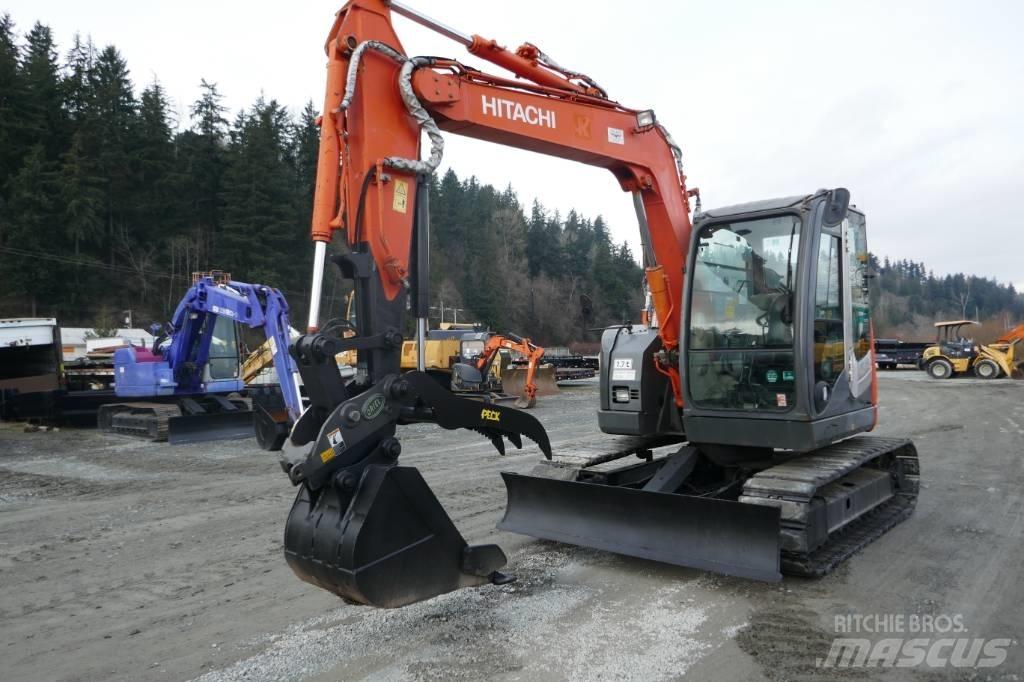 Hitachi ZX 75 US-3 Pásové rýpadlá