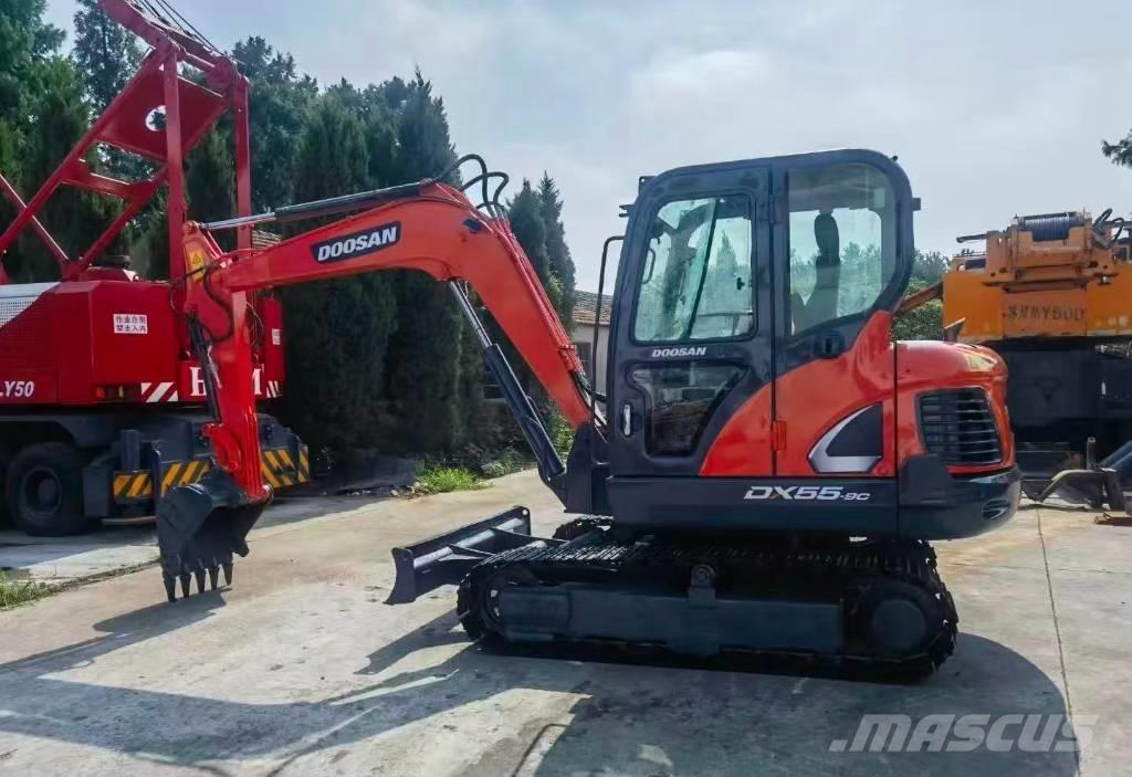 Doosan DH 55 Mini rýpadlá < 7t