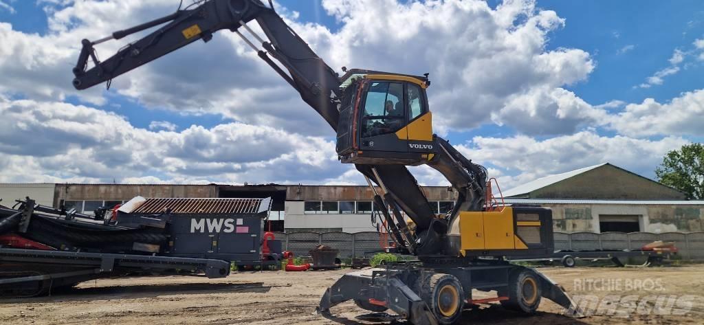 Volvo EW 240 E MH Stroje pre manipuláciu s odpadom