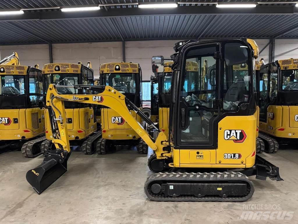 CAT 301.8 Next gen Mini rýpadlá < 7t