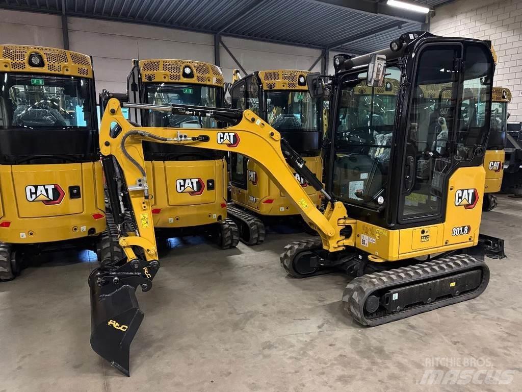 CAT 301.8 Next gen Mini rýpadlá < 7t